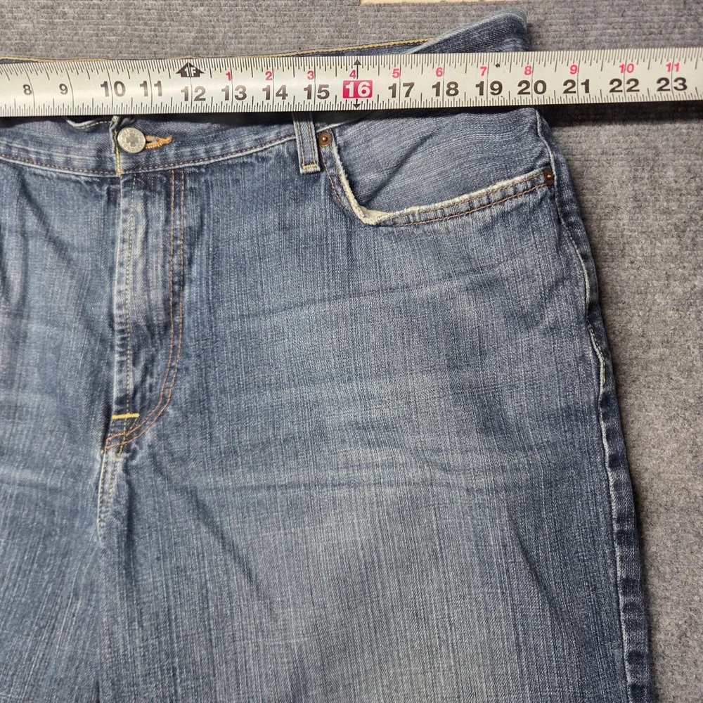 Lucky Brand Dungarees Mens 40x29 Classic Fit Blue Denim Jeans Medium Wash